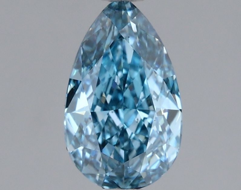 Loose Diamond - PEAR 1.01ct Blue VS1: Loose Diamond - PEAR 1.01ct Blue VS1 Source: This is a real non-mined Diamond that has been grown in a lab Shape: PEAR Carats: 1.01 Color: Blue Certification: NONE Video: