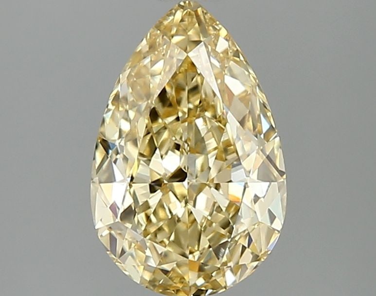 Loose Diamond - PEAR 2.09ct Fancy Intense Yellow VVS2: Loose Diamond - PEAR 2.09ct Fancy Intense Yellow VVS2 Source: This is a real non-mined Diamond that has been grown in a lab Shape: PEAR Carats: 2.09 Color: Fancy Intense Yellow Certification: IGI Vide