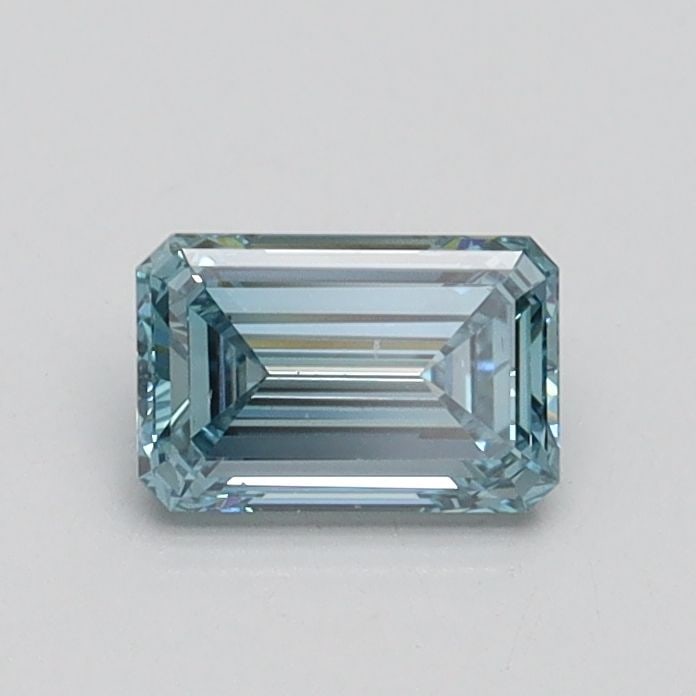 Loose Diamond - EMERALD 0.5ct Fancy Intense Blue VS2: Loose Diamond - EMERALD 0.5ct Fancy Intense Blue VS2 Source: This is a real non-mined Diamond that has been grown in a lab Shape: EMERALD Carats: 0.5 Color: Fancy Intense Blue Certification: IGI Video