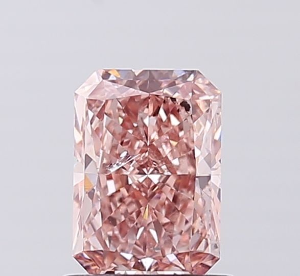 Loose Diamond - RADIANT 1.04ct Fancy Intense Pink SI2: Loose Diamond - RADIANT 1.04ct Fancy Intense Pink SI2 Source: This is a real non-mined Diamond that has been grown in a lab Shape: RADIANT Carats: 1.04 Color: Fancy Intense Pink Certification: IGI Vid