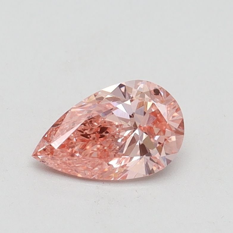 Loose Diamond - PEAR 0.5ct Fancy Vivid Pink SI2: Loose Diamond - PEAR 0.5ct Fancy Vivid Pink SI2 Source: This is a real non-mined Diamond that has been grown in a lab Shape: PEAR Carats: 0.5 Color: Fancy Vivid Pink Certification: IGI Video: