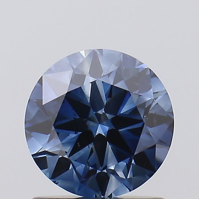 Loose Diamond - ROUND 1.04ct Fancy Vivid Blue SI1: Loose Diamond - ROUND 1.04ct Fancy Vivid Blue SI1 Source: This is a real non-mined Diamond that has been grown in a lab Shape: ROUND Carats: 1.04 Color: Fancy Vivid Blue Certification: NONE Video: