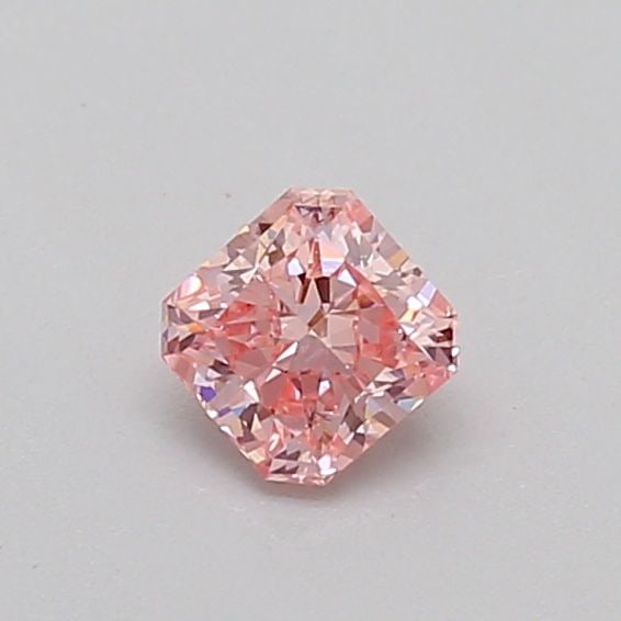 Loose Diamond - RADIANT 0.32ct Fancy Light Pink SI2: Loose Diamond - RADIANT 0.32ct Fancy Light Pink SI2 Source: This is a real non-mined Diamond that has been grown in a lab Shape: RADIANT Carats: 0.32 Color: Fancy Light Pink Certification: NONE Video: