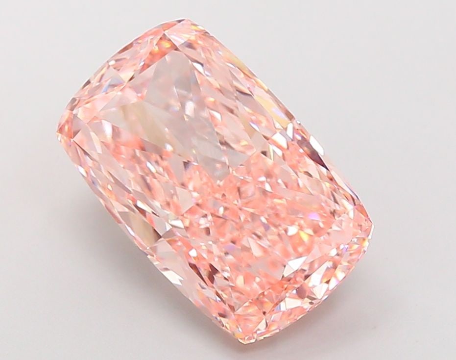 Loose Diamond - CUSHION MODIFIED 10.06ct Fancy Vivid Pink VS1: Loose Diamond - CUSHION MODIFIED 10.06ct Fancy Vivid Pink VS1 Source: This is a real non-mined Diamond that has been grown in a lab Shape: CUSHION MODIFIED Carats: 10.06 Color: Fancy Vivid Pink Certif