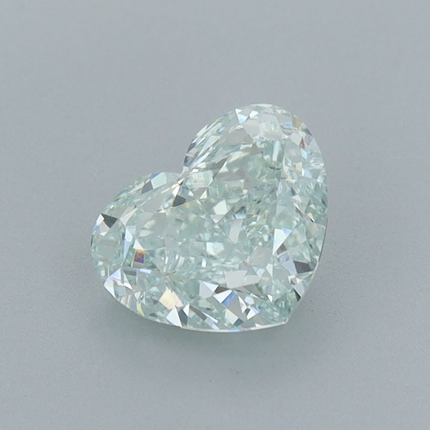 Loose Diamond - HEART 1.0ct Fancy Green VS2: Loose Diamond - HEART 1.0ct Fancy Green VS2 Source: This is a real non-mined Diamond that has been grown in a lab Shape: HEART Carats: 1.0 Color: Fancy Green Certification: IGI The Diamond Depot Guara