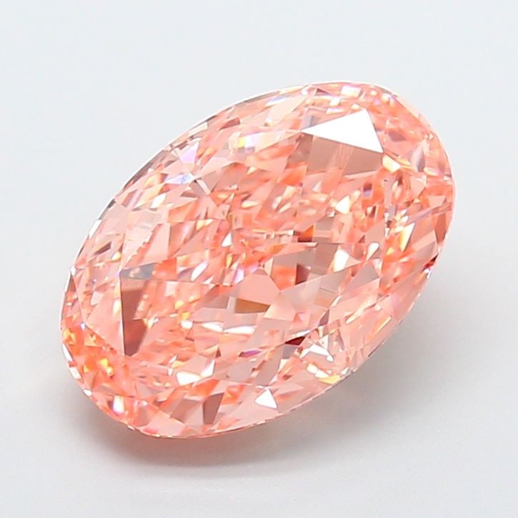 Loose Diamond - OVAL 6.09ct Fancy Intense Pink VS1: Loose Diamond - OVAL 6.09ct Fancy Intense Pink VS1 Source: This is a real non-mined Diamond that has been grown in a lab Shape: OVAL Carats: 6.09 Color: Fancy Intense Pink Certification: IGI Video: