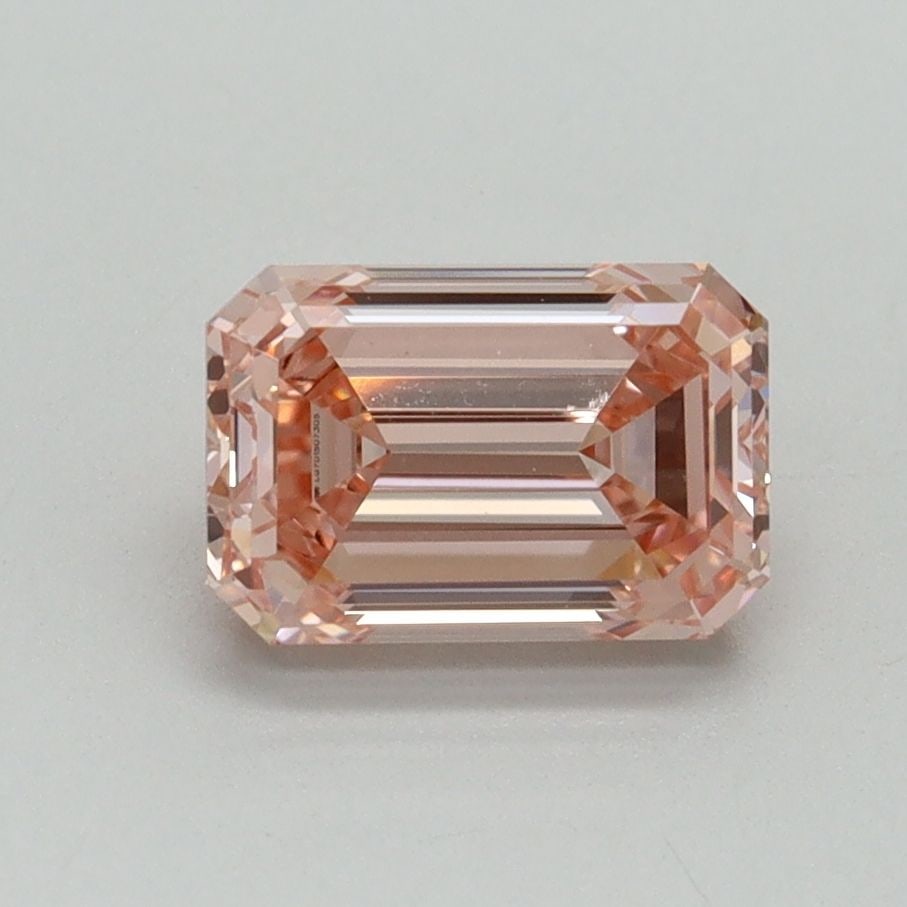 Loose Diamond - EMERALD 1.46ct Fancy Vivid Pink VVS2: Loose Diamond - EMERALD 1.46ct Fancy Vivid Pink VVS2 Source: This is a real non-mined Diamond that has been grown in a lab Shape: EMERALD Carats: 1.46 Color: Fancy Vivid Pink Certification: IGI Video: