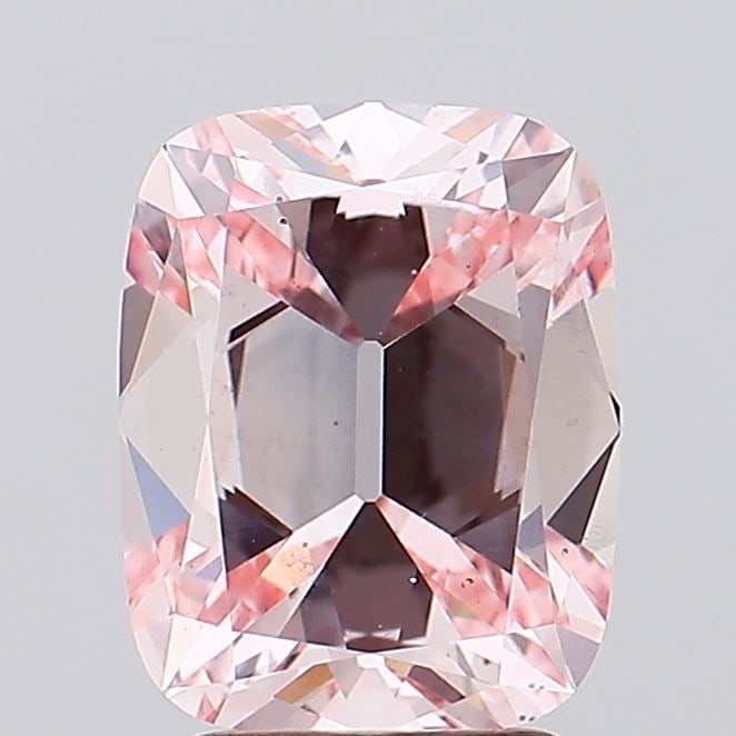 Loose Diamond - CUSHION BRILLIANT 3.01ct Fancy Intense Pink VS2: Loose Diamond - CUSHION BRILLIANT 3.01ct Fancy Intense Pink VS2 Source: This is a real non-mined Diamond that has been grown in a lab Shape: CUSHION BRILLIANT Carats: 3.01 Color: Fancy Intense Pink Ce