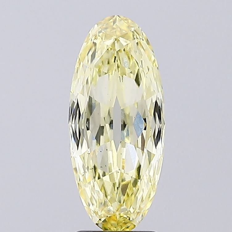 Loose Diamond - OVAL 3.14ct Fancy Light Yellow VS2: Loose Diamond - OVAL 3.14ct Fancy Light Yellow VS2 Source: This is a real non-mined Diamond that has been grown in a lab Shape: OVAL Carats: 3.14 Color: Fancy Light Yellow Certification: IGI Video: