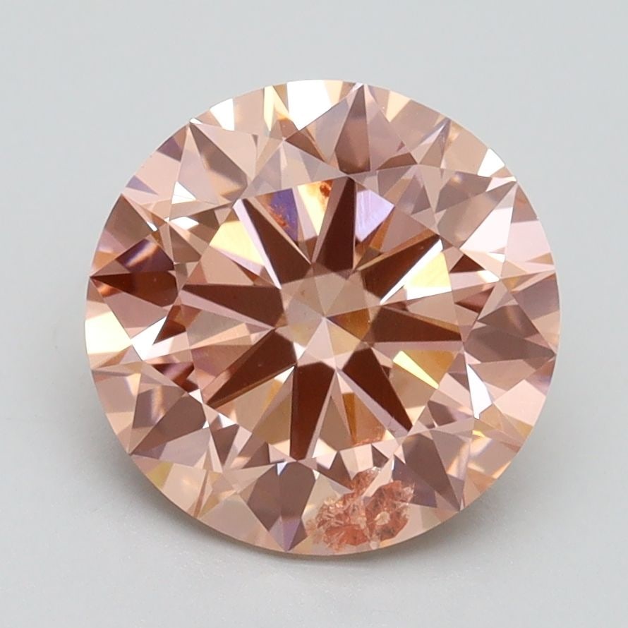 Loose Diamond - ROUND 2.72ct Fancy Intense Pink SI2: Loose Diamond - ROUND 2.72ct Fancy Intense Pink SI2 Source: This is a real non-mined Diamond that has been grown in a lab Shape: ROUND Carats: 2.72 Color: Fancy Intense Pink Certification: IGI Video: