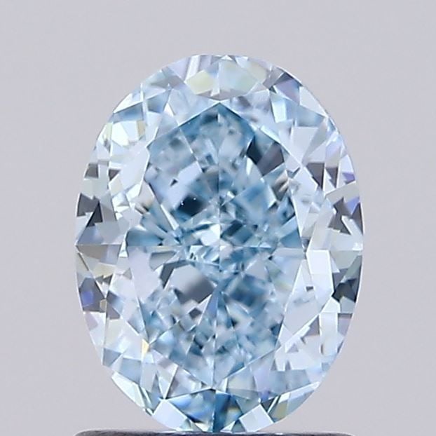 Loose Diamond - OVAL 1.71ct Fancy Vivid Blue VS1: Loose Diamond - OVAL 1.71ct Fancy Vivid Blue VS1 Source: This is a real non-mined Diamond that has been grown in a lab Shape: OVAL Carats: 1.71 Color: Fancy Vivid Blue Certification: IGI Video: