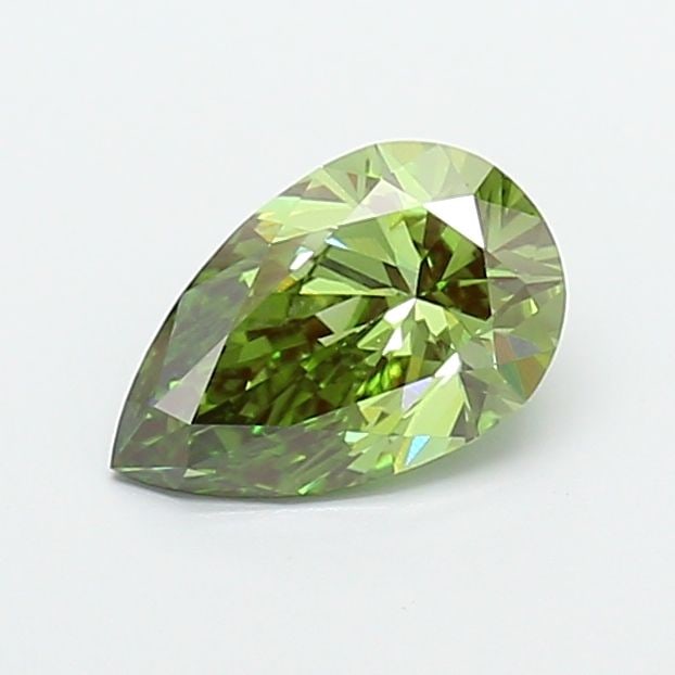 Loose Diamond - PEAR 1.52ct Fancy Vivid Green VS1: Loose Diamond - PEAR 1.52ct Fancy Vivid Green VS1 Source: This is a real non-mined Diamond that has been grown in a lab Shape: PEAR Carats: 1.52 Color: Fancy Vivid Green Certification: IGI Video: