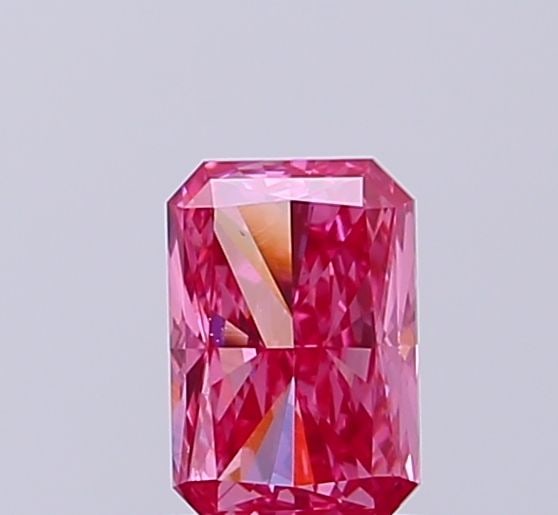 Loose Diamond - RADIANT 0.75ct Fancy Vivid Pink VVS2: Loose Diamond - RADIANT 0.75ct Fancy Vivid Pink VVS2 Source: This is a real non-mined Diamond that has been grown in a lab Shape: RADIANT Carats: 0.75 Color: Fancy Vivid Pink Certification: NONE Video