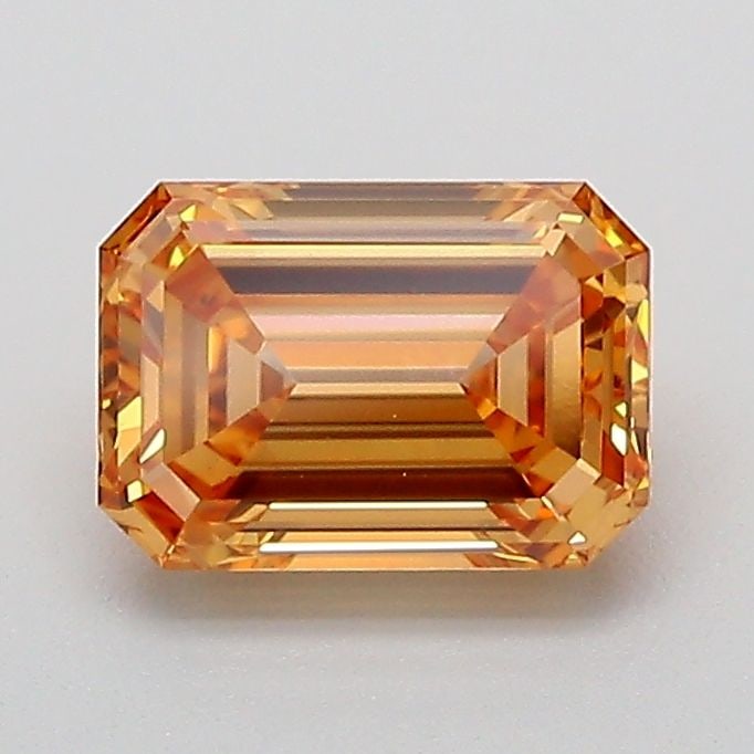 Loose Diamond - EMERALD 1.08ct Fancy Light Yellowish Brown VS1: Loose Diamond - EMERALD 1.08ct Fancy Light Yellowish Brown VS1 Source: This is a real non-mined Diamond that has been grown in a lab Shape: EMERALD Carats: 1.08 Color: Fancy Light Yellowish Brown Cert