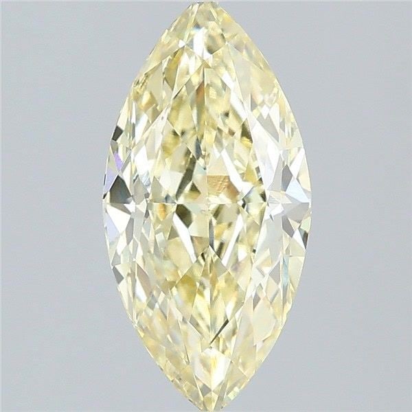 Loose Diamond - MARQUISE 2.1ct Fancy Yellow VS1: Loose Diamond - MARQUISE 2.1ct Fancy Yellow VS1 Source: This is a real non-mined Diamond that has been grown in a lab Shape: MARQUISE Carats: 2.1 Color: Fancy Yellow Certification: IGI Video: