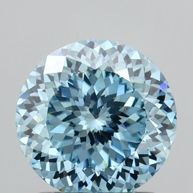 Loose Diamond - ROUND 1.38ct Fancy Vivid Blue VS1: Loose Diamond - ROUND 1.38ct Fancy Vivid Blue VS1 Source: This is a real non-mined Diamond that has been grown in a lab Shape: ROUND Carats: 1.38 Color: Fancy Vivid Blue Certification: IGI Video: