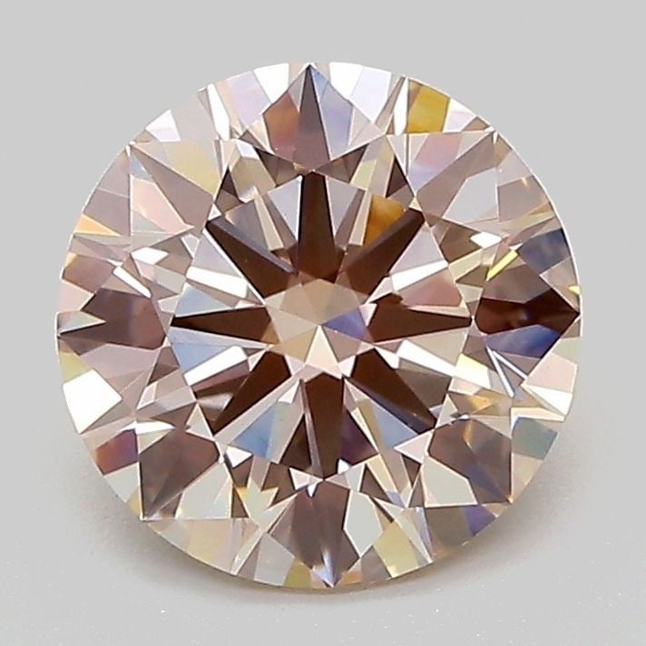Ideal Loose Diamond - ROUND 2.02ct Very Light Brown VVS2: Ideal Loose Diamond - ROUND 2.02ct Very Light Brown VVS2 Source: This is a real non-mined Diamond that has been grown in a lab Shape: ROUND Carats: 2.02 Color: Very Light Brown Certification: IGI Vide
