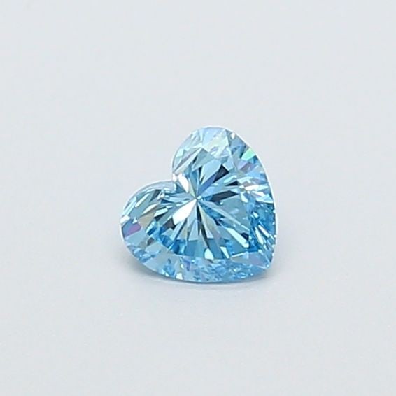Loose Diamond - HEART 0.25ct Fancy Vivid Blue VS2: Loose Diamond - HEART 0.25ct Fancy Vivid Blue VS2 Source: This is a real non-mined Diamond that has been grown in a lab Shape: HEART Carats: 0.25 Color: Fancy Vivid Blue Certification: IGI Video: