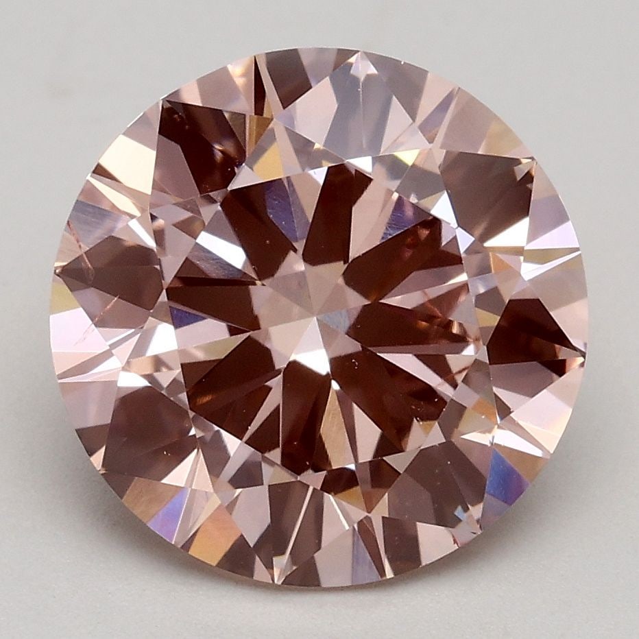 Loose Diamond - ROUND 3.0ct Fancy Intense Pink VS2: Loose Diamond - ROUND 3.0ct Fancy Intense Pink VS2 Source: This is a real non-mined Diamond that has been grown in a lab Shape: ROUND Carats: 3.0 Color: Fancy Intense Pink Certification: IGI Video: