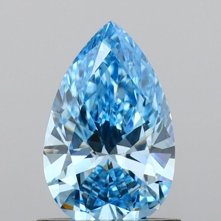 Loose Diamond - PEAR 0.9ct Fancy Vivid Blue VS1: Loose Diamond - PEAR 0.9ct Fancy Vivid Blue VS1 Source: This is a real non-mined Diamond that has been grown in a lab Shape: PEAR Carats: 0.9 Color: Fancy Vivid Blue Certification: IGI Video: