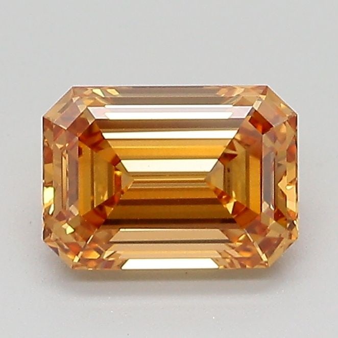 Loose Diamond - EMERALD 1.11ct Fancy Light Yellowish Brown SI1: Loose Diamond - EMERALD 1.11ct Fancy Light Yellowish Brown SI1 Source: This is a real non-mined Diamond that has been grown in a lab Shape: EMERALD Carats: 1.11 Color: Fancy Light Yellowish Brown Cert