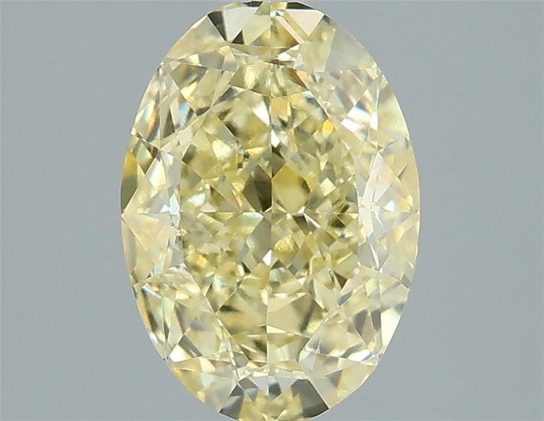 Loose Diamond - OVAL 2.5ct Fancy Yellow VS1: Loose Diamond - OVAL 2.5ct Fancy Yellow VS1 Source: This is a real non-mined Diamond that has been grown in a lab Shape: OVAL Carats: 2.5 Color: Fancy Yellow Certification: IGI Video: