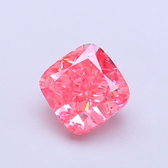 Loose Diamond - CUSHION MODIFIED 1.02ct Fancy Vivid Pink VS2: Loose Diamond - CUSHION MODIFIED 1.02ct Fancy Vivid Pink VS2 Source: This is a real non-mined Diamond that has been grown in a lab Shape: CUSHION MODIFIED Carats: 1.02 Color: Fancy Vivid Pink Certific