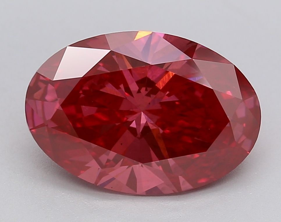 Loose Diamond - OVAL 3.4ct Fancy Pink SI1: Loose Diamond - OVAL 3.4ct Fancy Pink SI1 Source: This is a real non-mined Diamond that has been grown in a lab Shape: OVAL Carats: 3.4 Color: Fancy Pink Certification: NONE Video:
