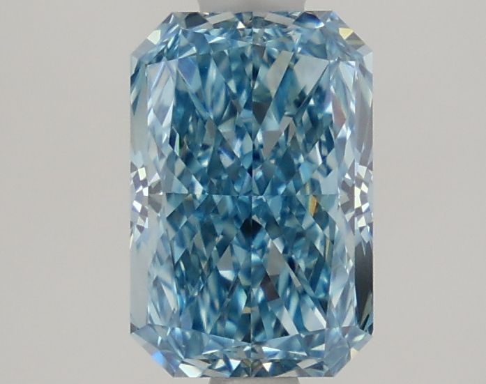 Loose Diamond - RADIANT 1.41ct Fancy Vivid Blue VS1: Loose Diamond - RADIANT 1.41ct Fancy Vivid Blue VS1 Source: This is a real non-mined Diamond that has been grown in a lab Shape: RADIANT Carats: 1.41 Color: Fancy Vivid Blue Certification: IGI Video:
