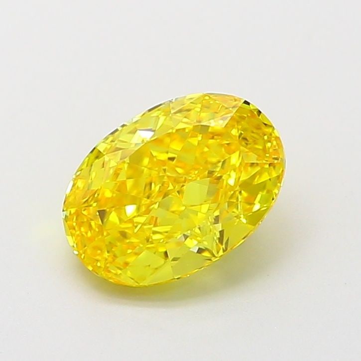 Loose Diamond - OVAL 1.34ct Fancy Vivid Yellow IF: Loose Diamond - OVAL 1.34ct Fancy Vivid Yellow IF Source: This is a real non-mined Diamond that has been grown in a lab Shape: OVAL Carats: 1.34 Color: Fancy Vivid Yellow Certification: IGI Video:
