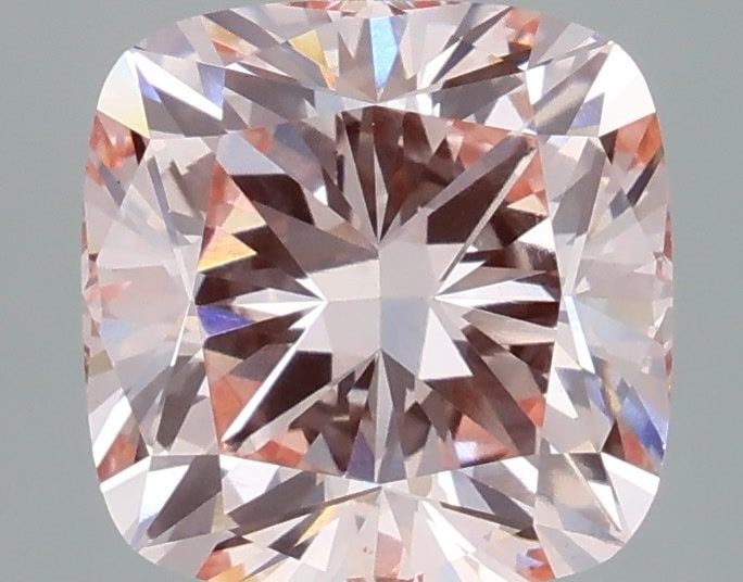 Loose Diamond - CUSHION MODIFIED 4.02ct Fancy Intense Pink VS1: Loose Diamond - CUSHION MODIFIED 4.02ct Fancy Intense Pink VS1 Source: This is a real non-mined Diamond that has been grown in a lab Shape: CUSHION MODIFIED Carats: 4.02 Color: Fancy Intense Pink Cert