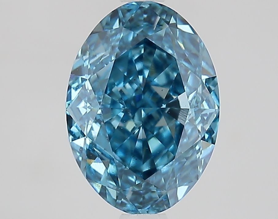 Loose Diamond - OVAL 2.54ct Fancy Vivid Blue VS1: Loose Diamond - OVAL 2.54ct Fancy Vivid Blue VS1 Source: This is a real non-mined Diamond that has been grown in a lab Shape: OVAL Carats: 2.54 Color: Fancy Vivid Blue Certification: IGI Video: