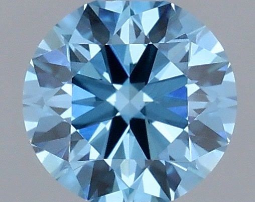 Loose Diamond - ROUND 1.0ct Fancy Vivid Blue VVS2: Loose Diamond - ROUND 1.0ct Fancy Vivid Blue VVS2 Source: This is a real non-mined Diamond that has been grown in a lab Shape: ROUND Carats: 1.0 Color: Fancy Vivid Blue Certification: IGI Video: