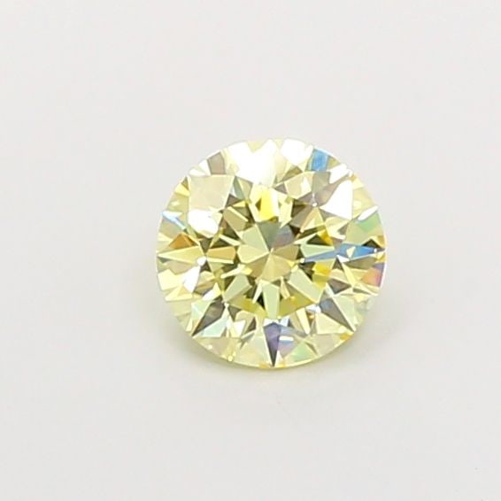 Loose Diamond - ROUND 1.17ct Fancy Light Yellow VS1: Loose Diamond - ROUND 1.17ct Fancy Light Yellow VS1 Source: This is a real non-mined Diamond that has been grown in a lab Shape: ROUND Carats: 1.17 Color: Fancy Light Yellow Certification: IGI Video: