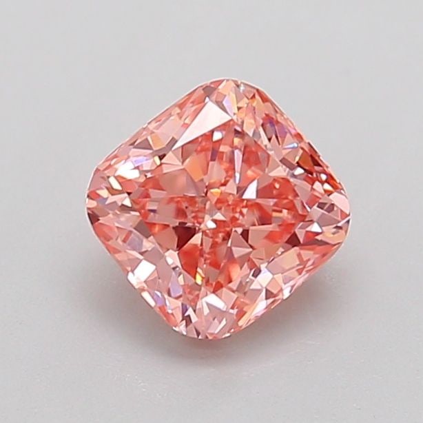 Loose Diamond - CUSHION MODIFIED 0.93ct Fancy Vivid Pink VVS2: Loose Diamond - CUSHION MODIFIED 0.93ct Fancy Vivid Pink VVS2 Source: This is a real non-mined Diamond that has been grown in a lab Shape: CUSHION MODIFIED Carats: 0.93 Color: Fancy Vivid Pink Certifi