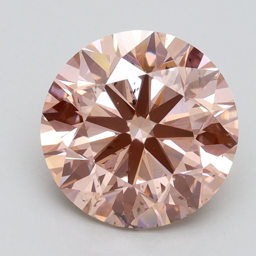Loose Diamond - ROUND 3.04ct Fancy Intense Pink SI1: Loose Diamond - ROUND 3.04ct Fancy Intense Pink SI1 Source: This is a real non-mined Diamond that has been grown in a lab Shape: ROUND Carats: 3.04 Color: Fancy Intense Pink Certification: IGI Video: