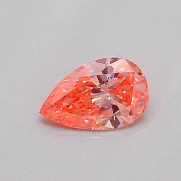 Loose Diamond - PEAR 0.17ct Fancy Vivid Pink VS2: Loose Diamond - PEAR 0.17ct Fancy Vivid Pink VS2 Source: This is a real non-mined Diamond that has been grown in a lab Shape: PEAR Carats: 0.17 Color: Fancy Vivid Pink Certification: IGI The Diamond D
