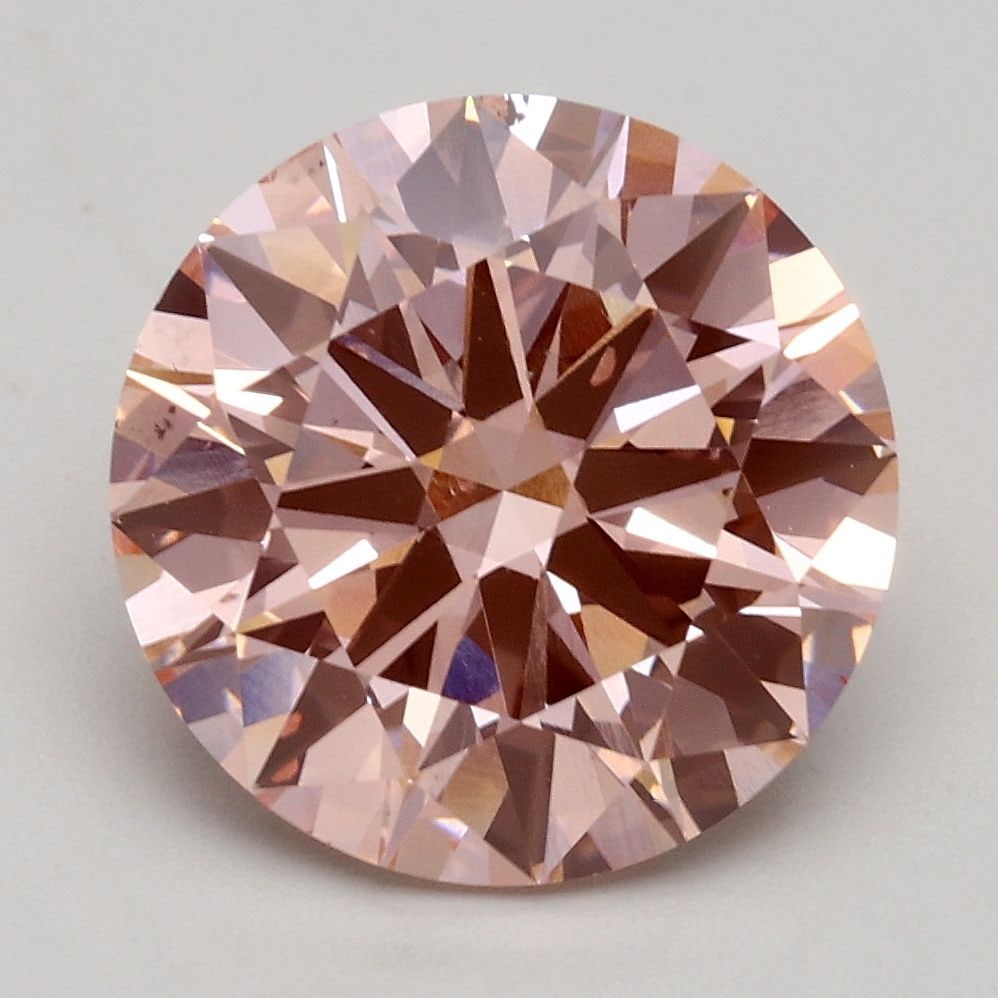 Loose Diamond - ROUND 3.14ct Fancy Intense Pink VS2: Loose Diamond - ROUND 3.14ct Fancy Intense Pink VS2 Source: This is a real non-mined Diamond that has been grown in a lab Shape: ROUND Carats: 3.14 Color: Fancy Intense Pink Certification: IGI Video: