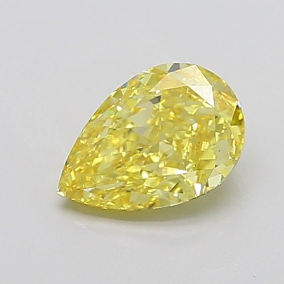 Loose Diamond - PEAR 1.54ct Fancy Vivid Yellow VS2: Loose Diamond - PEAR 1.54ct Fancy Vivid Yellow VS2 Source: This is a real non-mined Diamond that has been grown in a lab Shape: PEAR Carats: 1.54 Color: Fancy Vivid Yellow Certification: IGI The Diamo