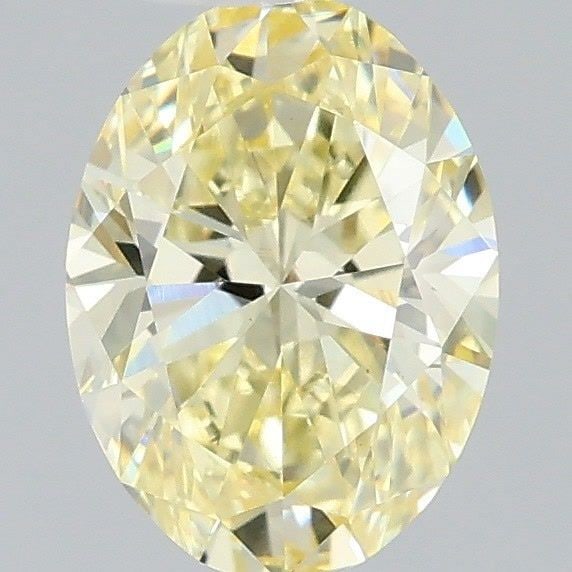 Loose Diamond - OVAL 0.72ct Fancy Intense Yellow VS1: Loose Diamond - OVAL 0.72ct Fancy Intense Yellow VS1 Source: This is a real non-mined Diamond that has been grown in a lab Shape: OVAL Carats: 0.72 Color: Fancy Intense Yellow Certification: IGI Video