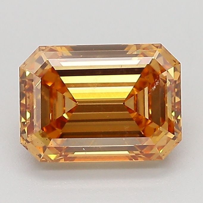 Loose Diamond - EMERALD 1.52ct Fancy Light Yellowish Brown VS2: Loose Diamond - EMERALD 1.52ct Fancy Light Yellowish Brown VS2 Source: This is a real non-mined Diamond that has been grown in a lab Shape: EMERALD Carats: 1.52 Color: Fancy Light Yellowish Brown Cert