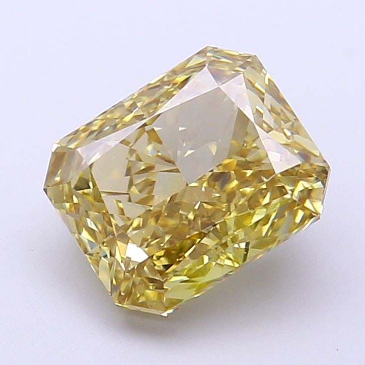 Loose Diamond - RADIANT 3.01ct Fancy Intense Yellow VS1: Loose Diamond - RADIANT 3.01ct Fancy Intense Yellow VS1 Source: This is a real non-mined Diamond that has been grown in a lab Shape: RADIANT Carats: 3.01 Color: Fancy Intense Yellow Certification: NON