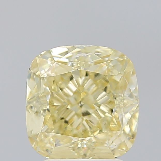 Loose Diamond - CUSHION MODIFIED 3.02ct Fancy Yellow VVS2: Loose Diamond - CUSHION MODIFIED 3.02ct Fancy Yellow VVS2 Source: This is a real non-mined Diamond that has been grown in a lab Shape: CUSHION MODIFIED Carats: 3.02 Color: Fancy Yellow Certification: 