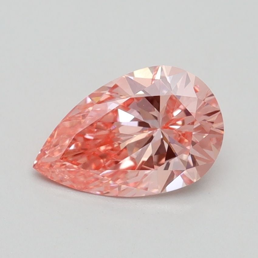 Loose Diamond - PEAR 0.95ct Fancy Vivid Pink VS1: Loose Diamond - PEAR 0.95ct Fancy Vivid Pink VS1 Source: This is a real non-mined Diamond that has been grown in a lab Shape: PEAR Carats: 0.95 Color: Fancy Vivid Pink Certification: IGI Video: