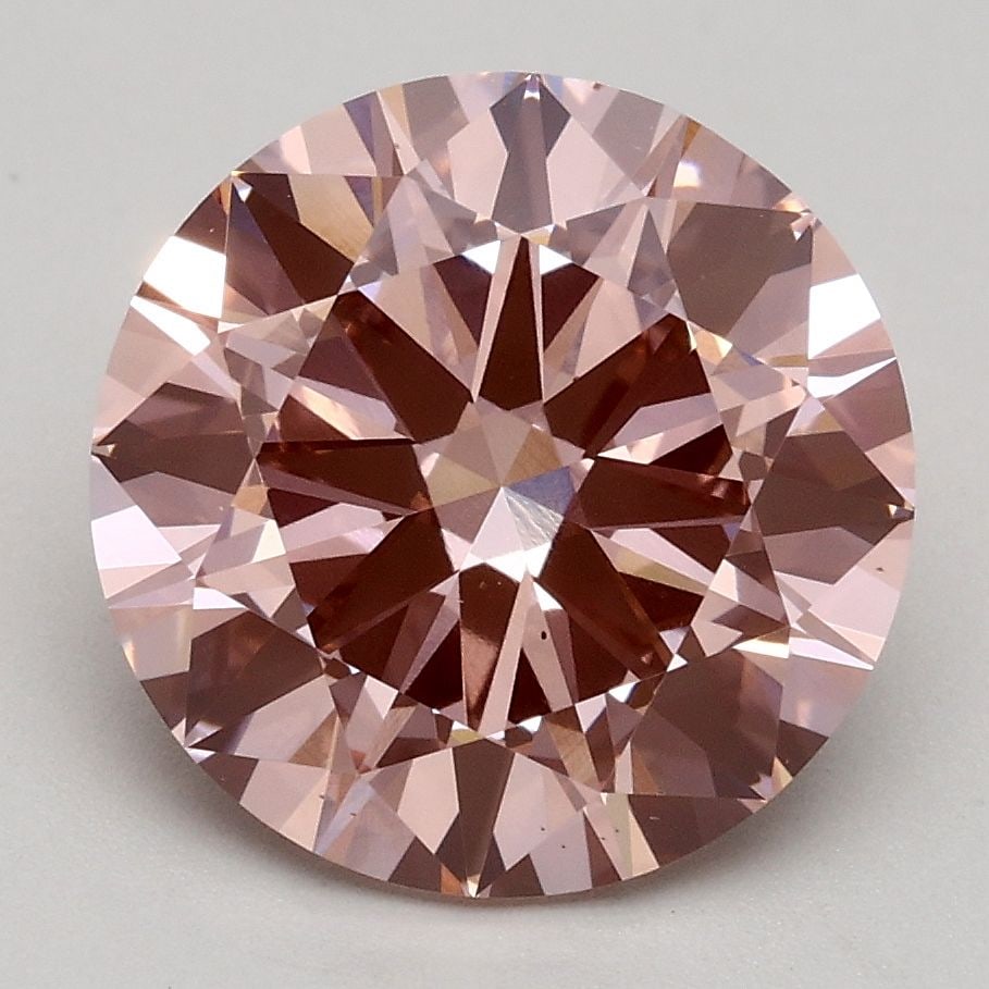 Loose Diamond - ROUND 2.7ct Fancy Intense Pink VS2: Loose Diamond - ROUND 2.7ct Fancy Intense Pink VS2 Source: This is a real non-mined Diamond that has been grown in a lab Shape: ROUND Carats: 2.7 Color: Fancy Intense Pink Certification: IGI Video: