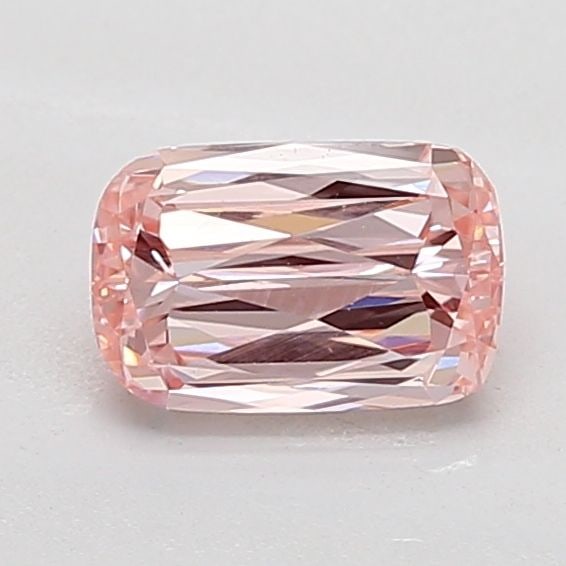 Loose Diamond - CUSHION MODIFIED 0.96ct Fancy Intense Pink VS1: Loose Diamond - CUSHION MODIFIED 0.96ct Fancy Intense Pink VS1 Source: This is a real non-mined Diamond that has been grown in a lab Shape: CUSHION MODIFIED Carats: 0.96 Color: Fancy Intense Pink Cert