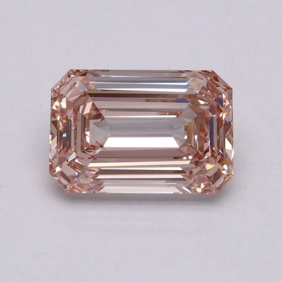 Loose Diamond - EMERALD 1.02ct Fancy Pink VS2: Loose Diamond - EMERALD 1.02ct Fancy Pink VS2 Source: This is a real non-mined Diamond that has been grown in a lab Shape: EMERALD Carats: 1.02 Color: Fancy Pink Certification: IGI Video: