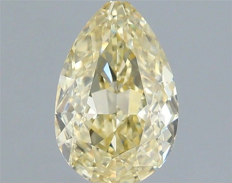 Loose Diamond - PEAR 1.03ct Fancy Intense Yellow VS1: Loose Diamond - PEAR 1.03ct Fancy Intense Yellow VS1 Source: This is a real non-mined Diamond that has been grown in a lab Shape: PEAR Carats: 1.03 Color: Fancy Intense Yellow Certification: IGI Video
