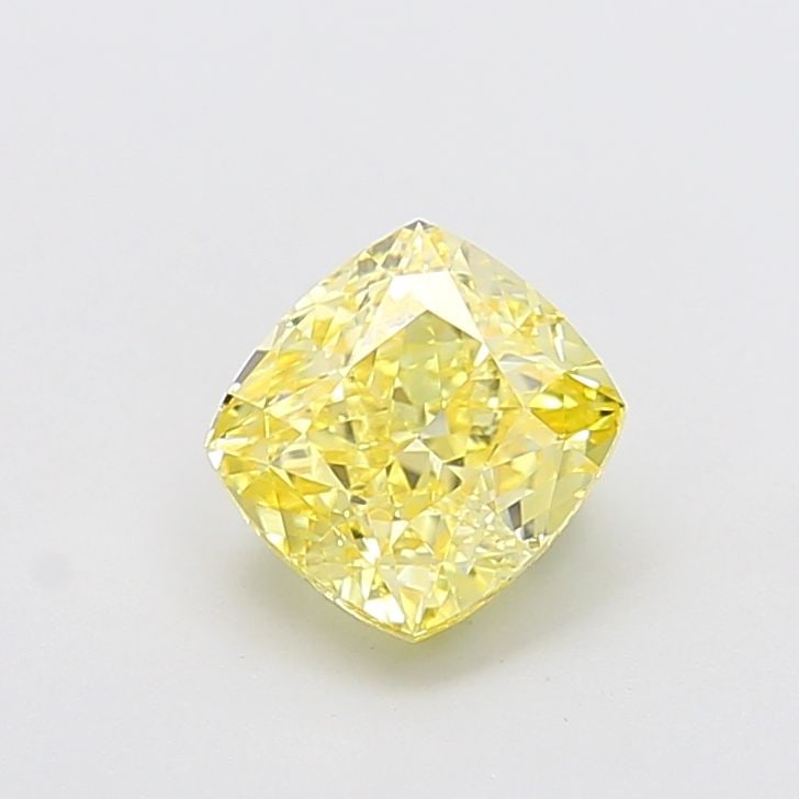 Loose Diamond - CUSHION MODIFIED 2.0ct Fancy Intense Yellow VS1: Loose Diamond - CUSHION MODIFIED 2.0ct Fancy Intense Yellow VS1 Source: This is a real non-mined Diamond that has been grown in a lab Shape: CUSHION MODIFIED Carats: 2.0 Color: Fancy Intense Yellow Ce
