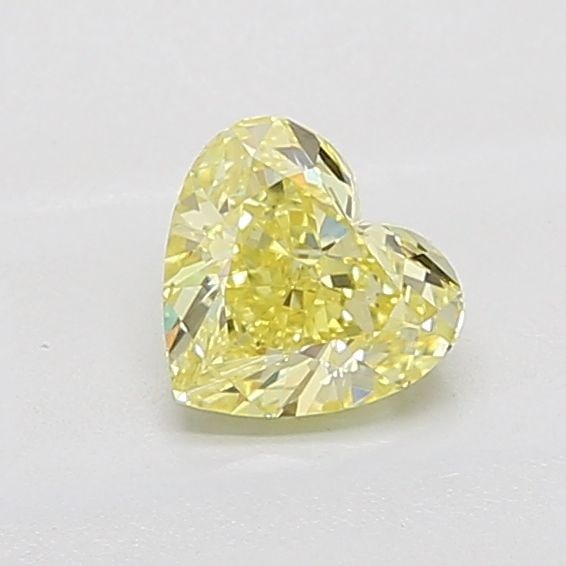 Loose Diamond - HEART 1.1ct Fancy Intense Yellow VVS2: Loose Diamond - HEART 1.1ct Fancy Intense Yellow VVS2 Source: This is a real non-mined Diamond that has been grown in a lab Shape: HEART Carats: 1.1 Color: Fancy Intense Yellow Certification: IGI Vide